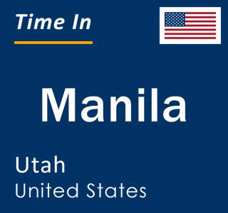Time in Manila, Utah, United States now.